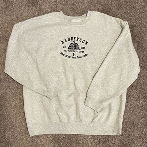 Sanderson Witch museum embroidered sweatshirt